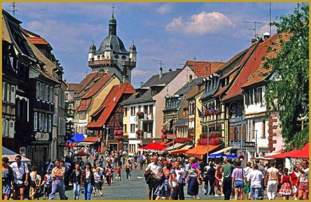 Au Bon Vieux Port Maison De Alsacienne A 10mn De Ribeauville, Riquewihr Et Kaysersberg Ferienhaus *